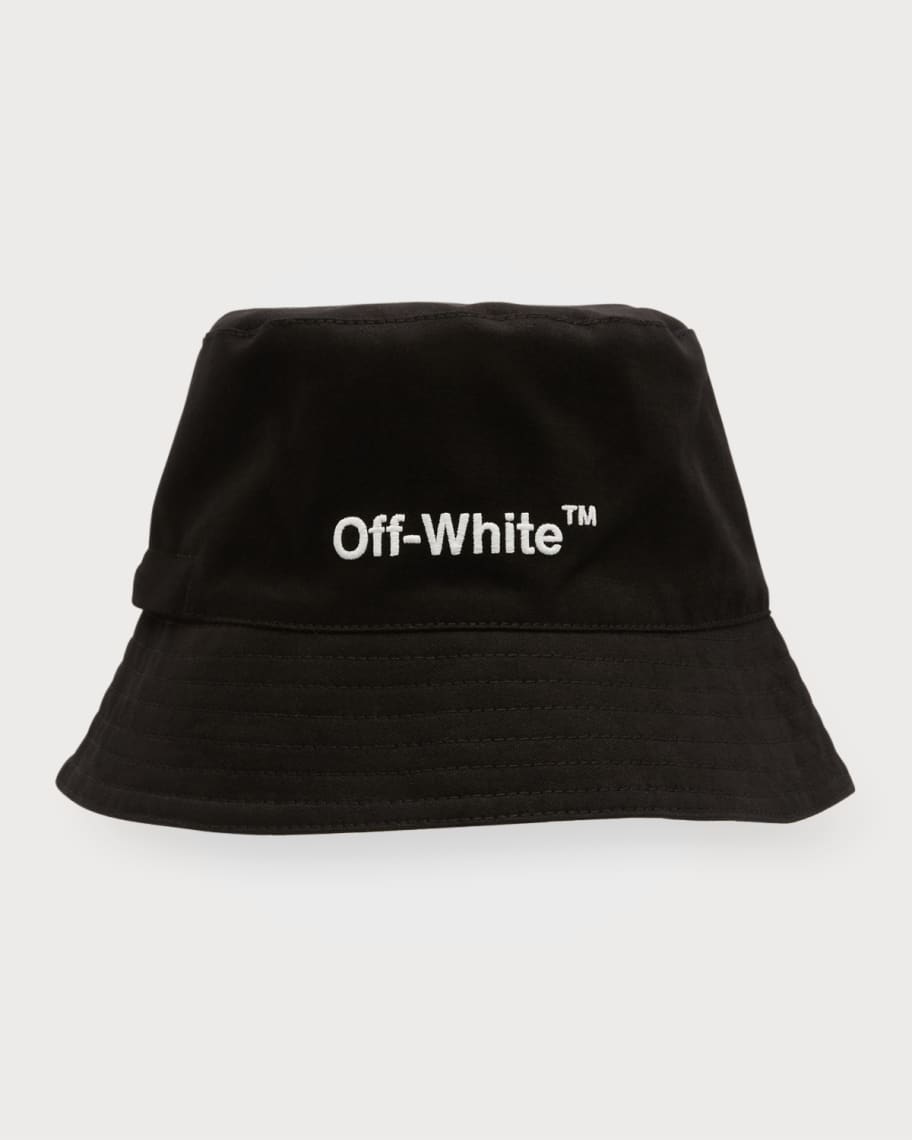 Off-White Black Logo Bucket Hat