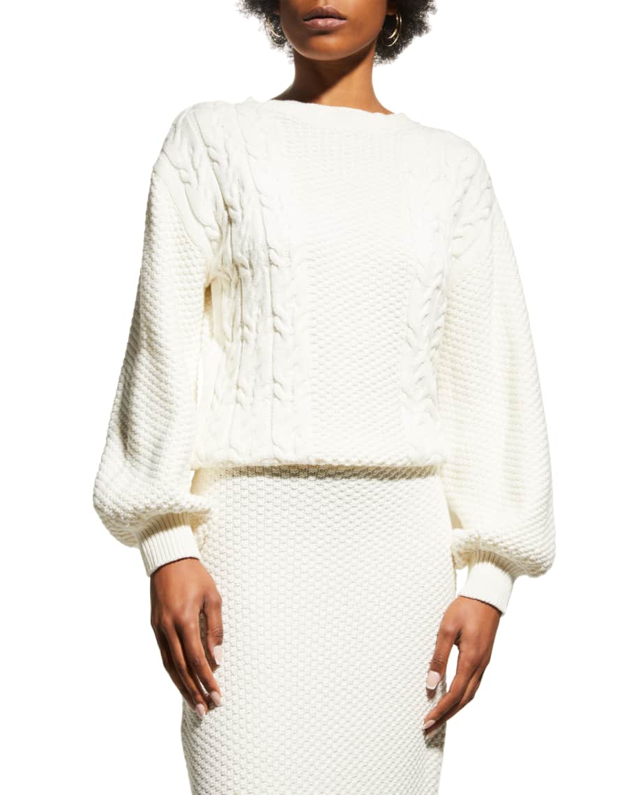 Vivians Fashions Sweater High-Low Knit
