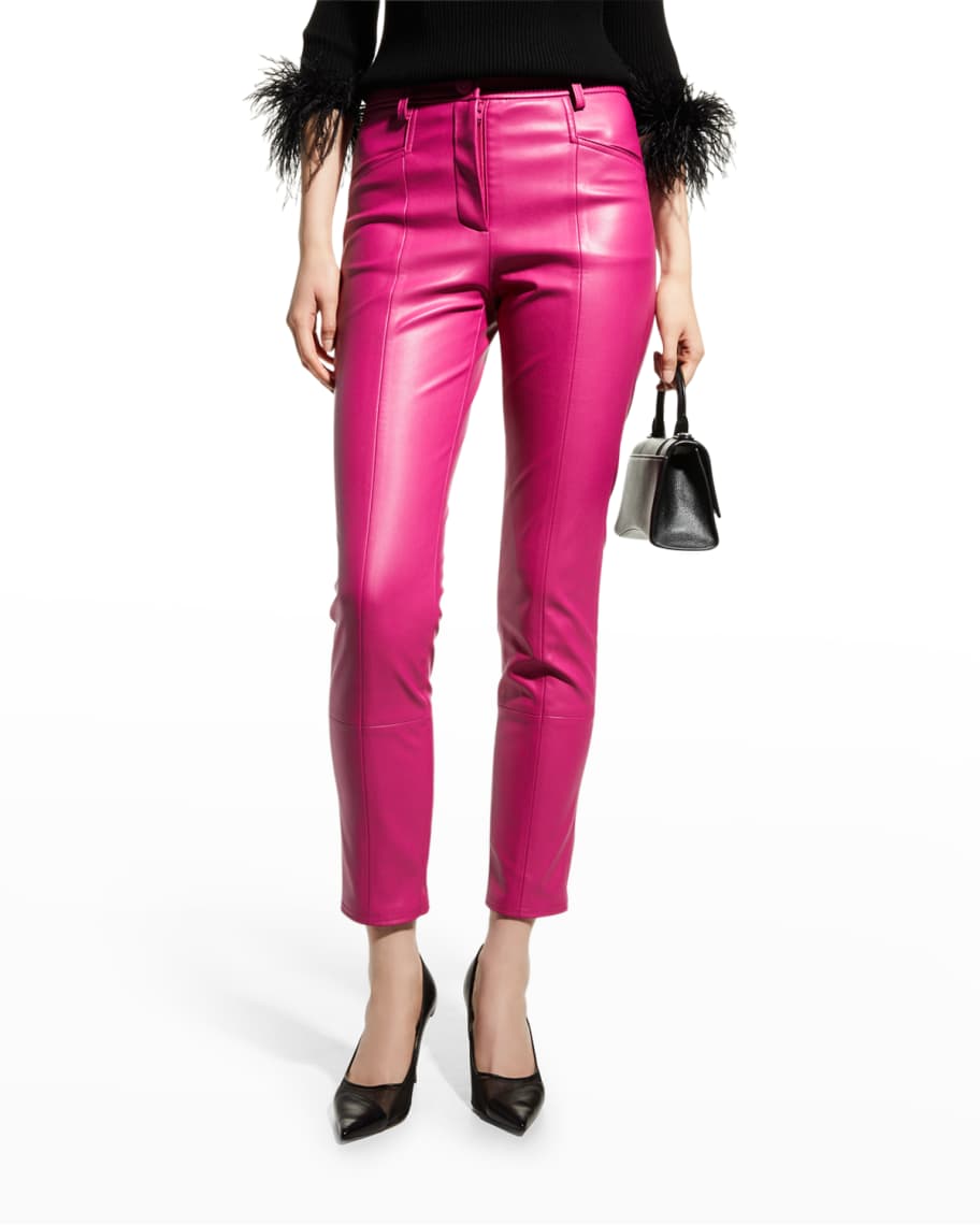 Leather pants neiman marcus cheap