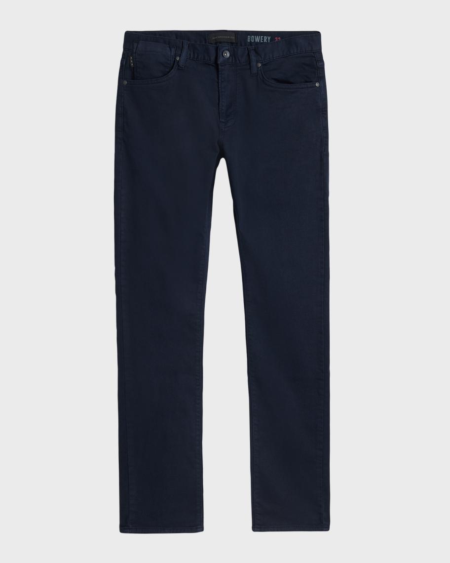 John Varvatos Bowery Men's Slim Straight Fit Jeans - Stretch Denim, 33" Inseam, Low Rise