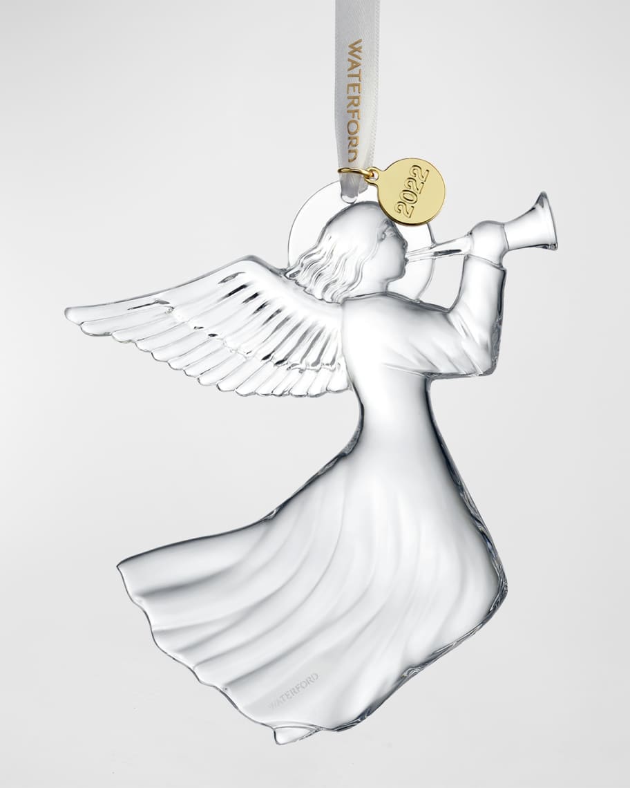 Waterford Crystal 2022 Angel Christmas Ornament Neiman Marcus