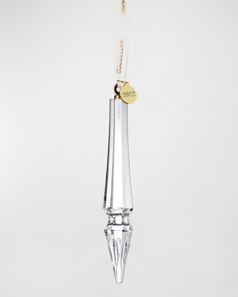 Waterford Crystal Icicle Ornament 2022 Neiman Marcus
