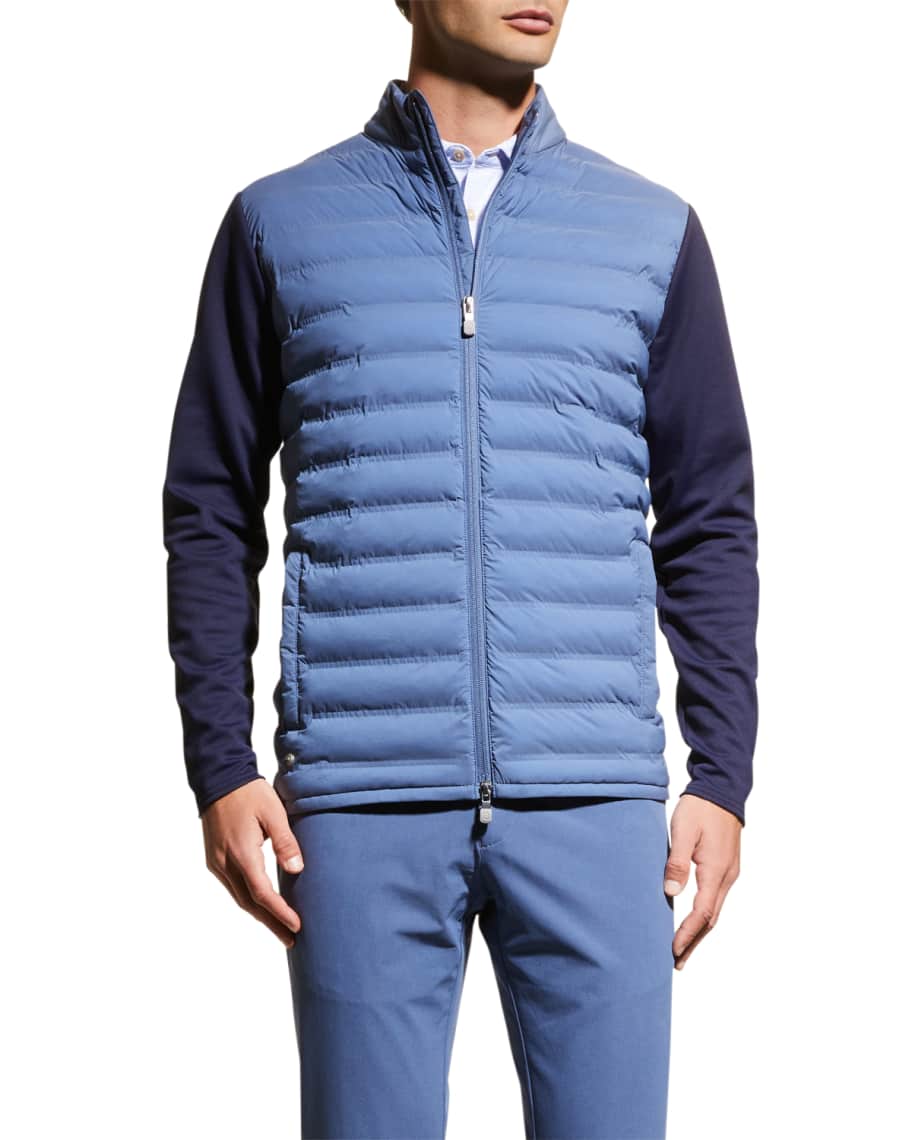 Peter Millar Men's Excursionist Flex Discovery Sweater | Neiman Marcus