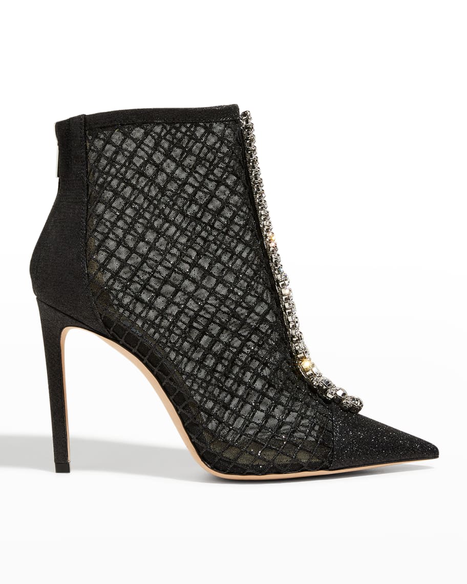 Jimmy choo mesh booties on sale