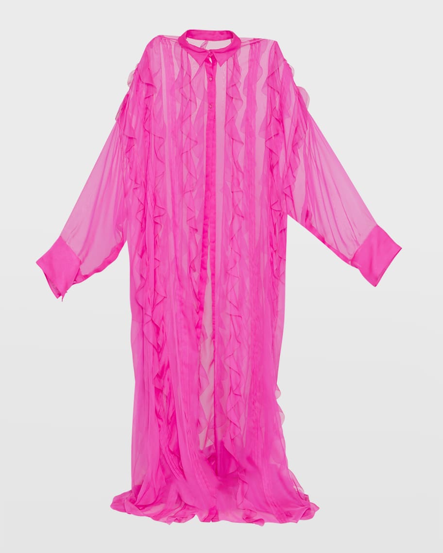 Valentino ruffle dress clearance