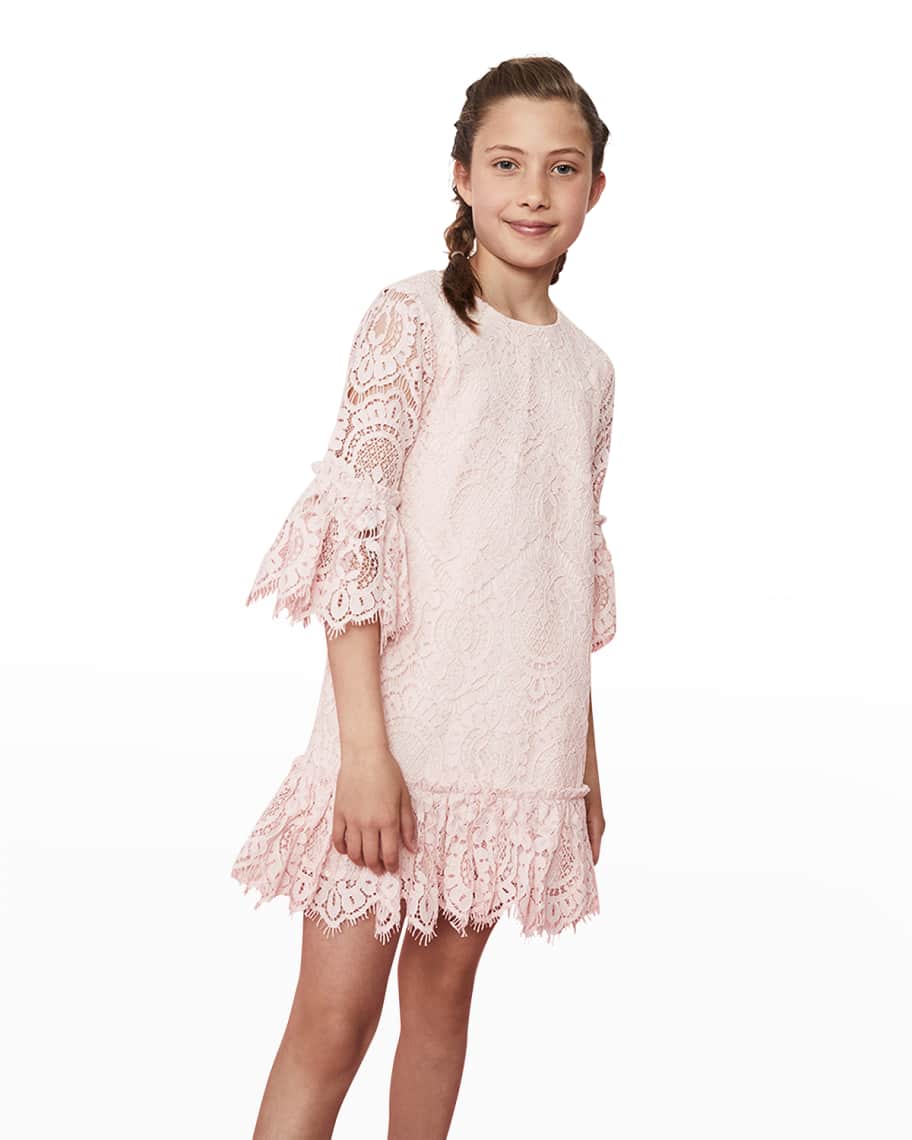 Bardot Junior Girl's Olivia Lace Dress, Size 7-16 | Neiman Marcus