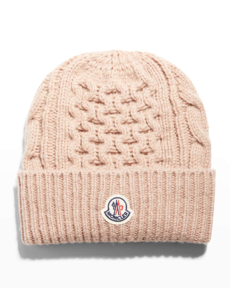 Moncler Wool Knitted Beanie | Neiman Marcus