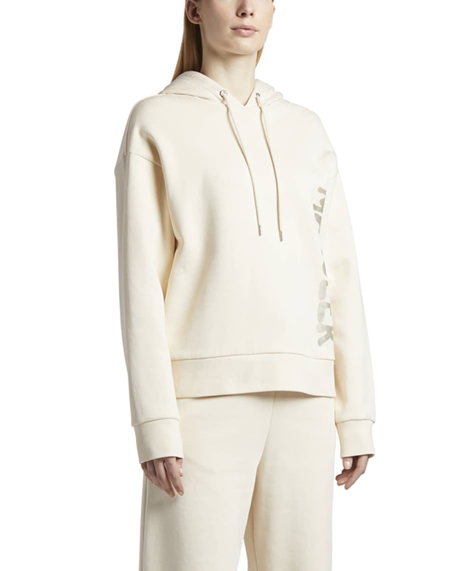 HALFBOY Cashmere Layered Crop Hoodie w/ Logo