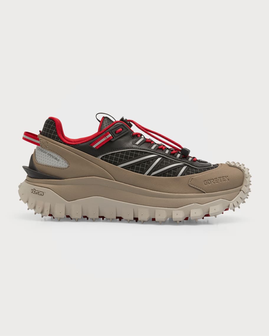 Moncler Men's Trailgrip GTX Textile Low-Top Sneakers