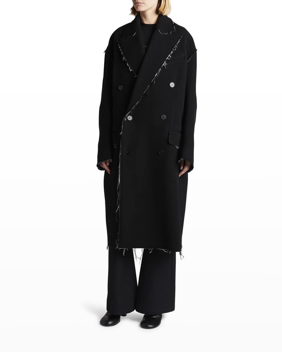 Balenciaga Buffalo Lined Coat | Neiman
