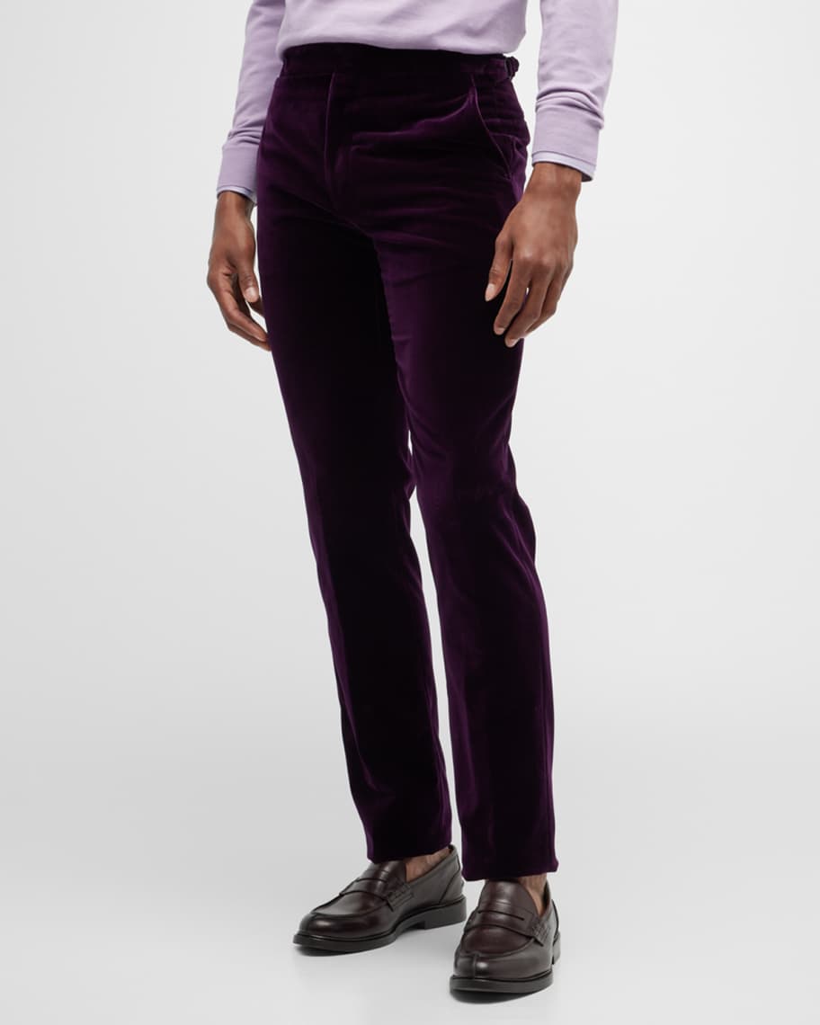 Ralph Lauren Purple Label Men's Gregory Velvet Pants