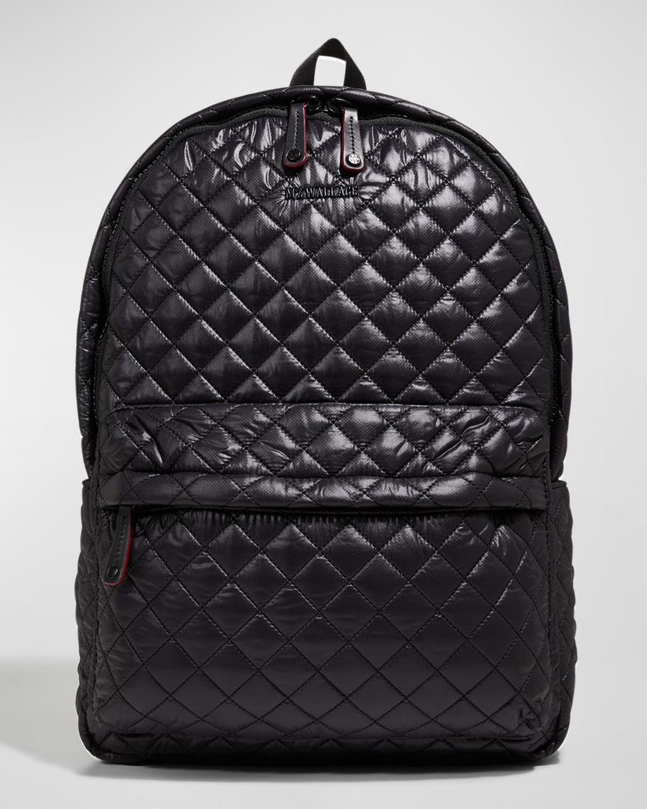 MZ Wallace Metro Deluxe Quilted Nylon Backpack | Neiman Marcus display picture 1