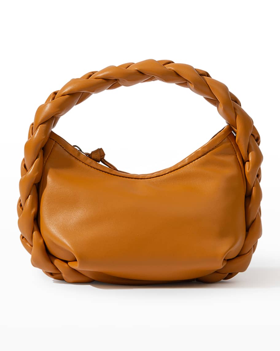 HEREU Espiga Mini Braided Top-Handle Bag | Neiman Marcus