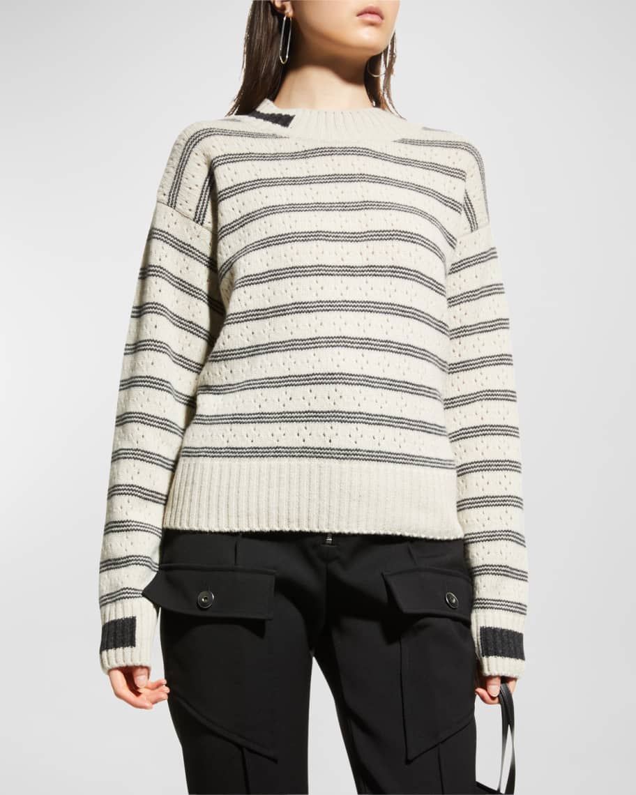 Louis Vuitton 2023 Stripe Accent Monogram Pajama Sweatshirt