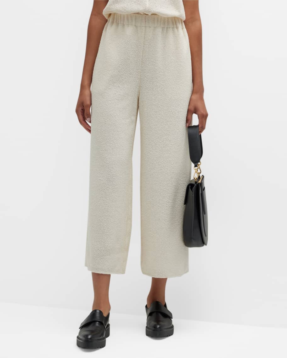 Theory Wide-Leg Ankle Pants | Neiman Marcus
