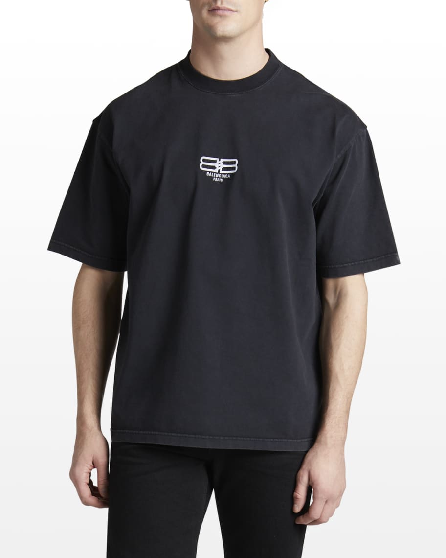Treble Afgekeurd Voorman Balenciaga Unisex BB Logo T-Shirt | Neiman Marcus