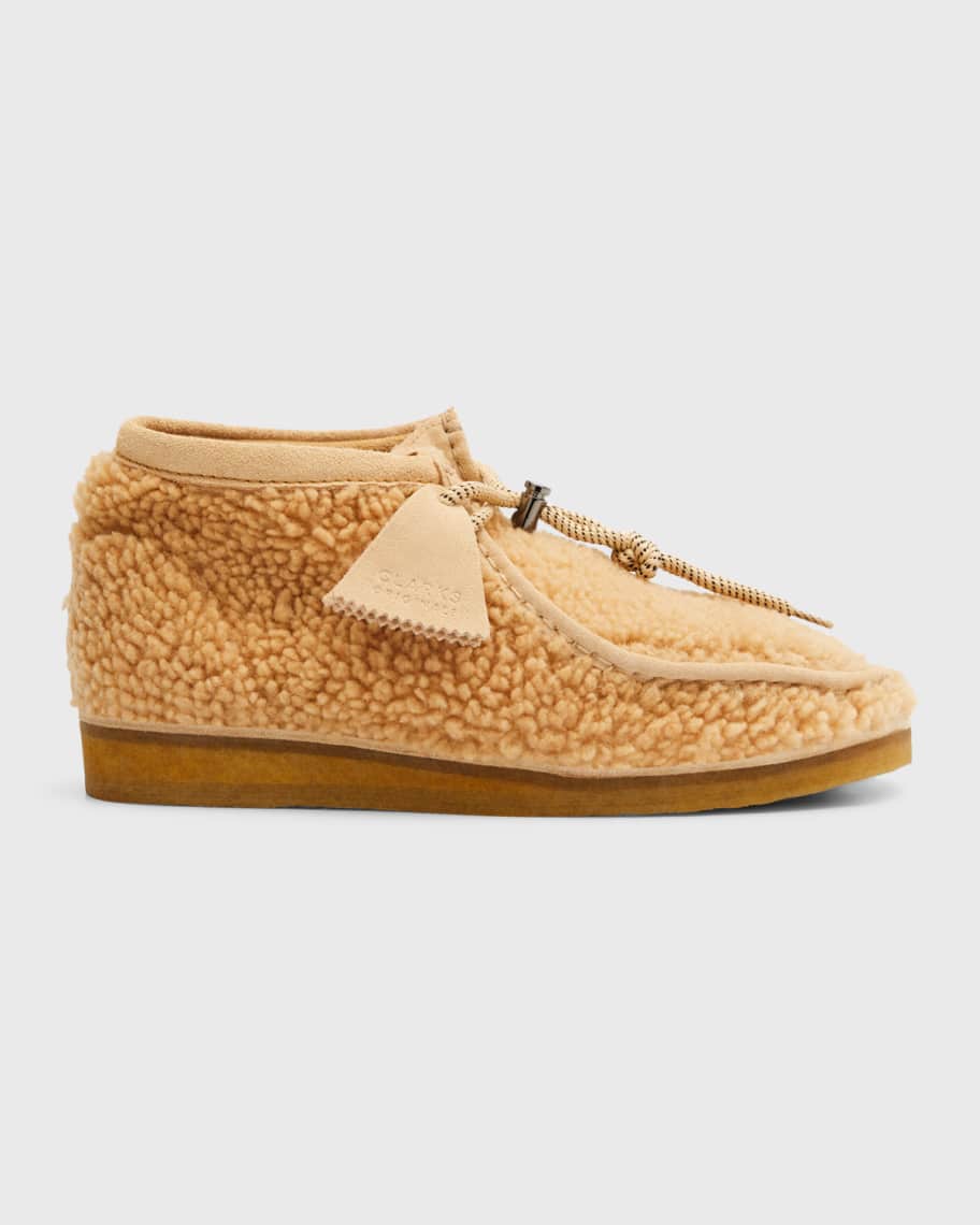 Moncler Men s 2 Moncler 1952 x Clarks Shearling Wallabee Neiman
