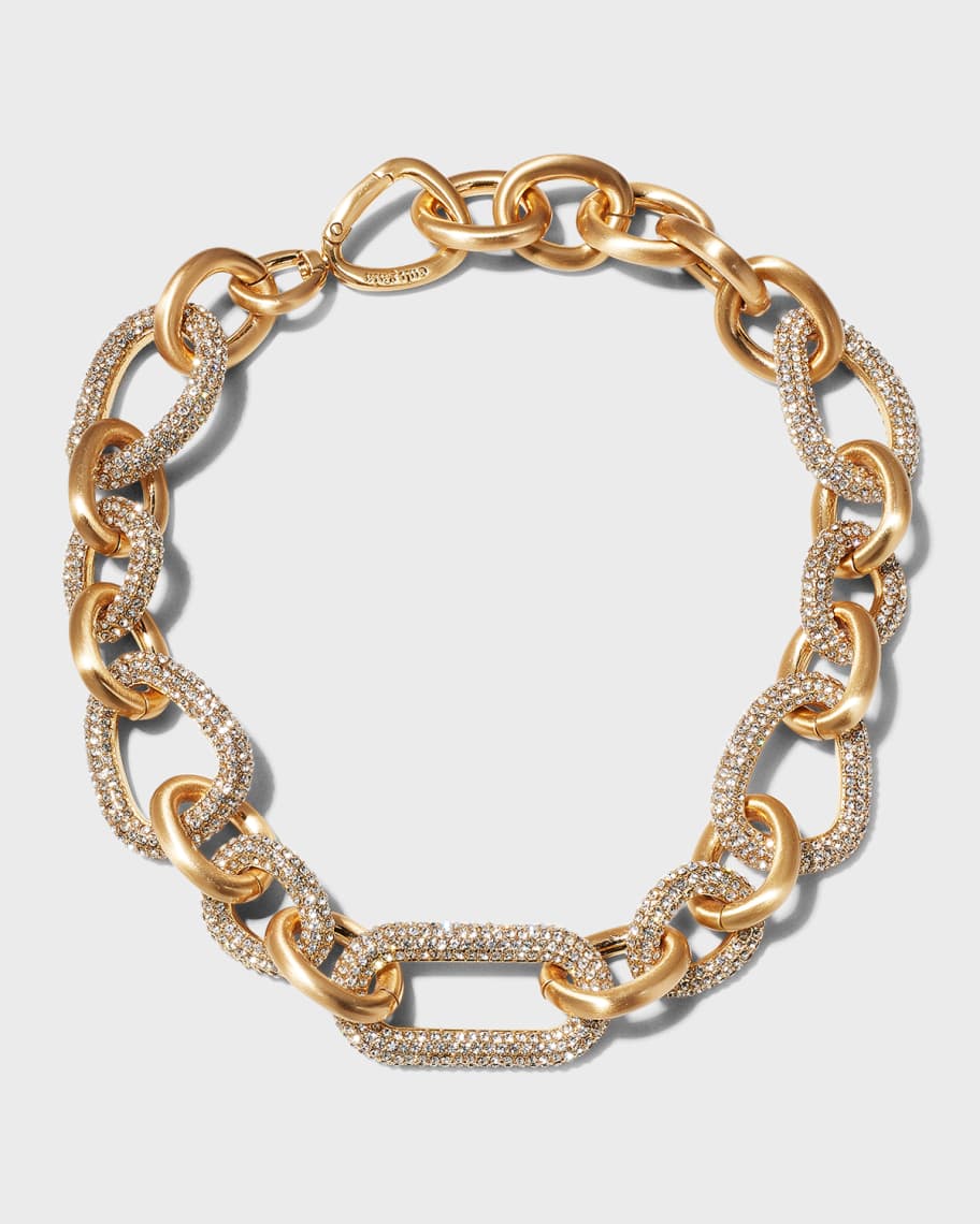 Cult Gaia Reyes Crystal-Link Necklace | Neiman Marcus