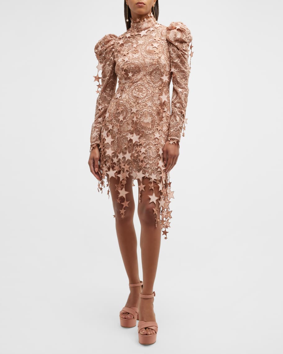 Skænk skrå partiskhed Zimmermann Celestial Zodiac Mini Dress | Neiman Marcus