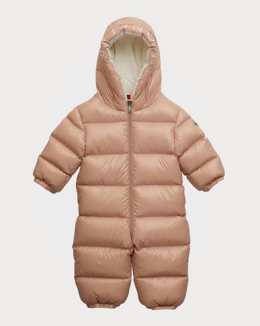 Moncler Boy's Salongo Padded Snowsuit, Size 6M-24M | Neiman Marcus