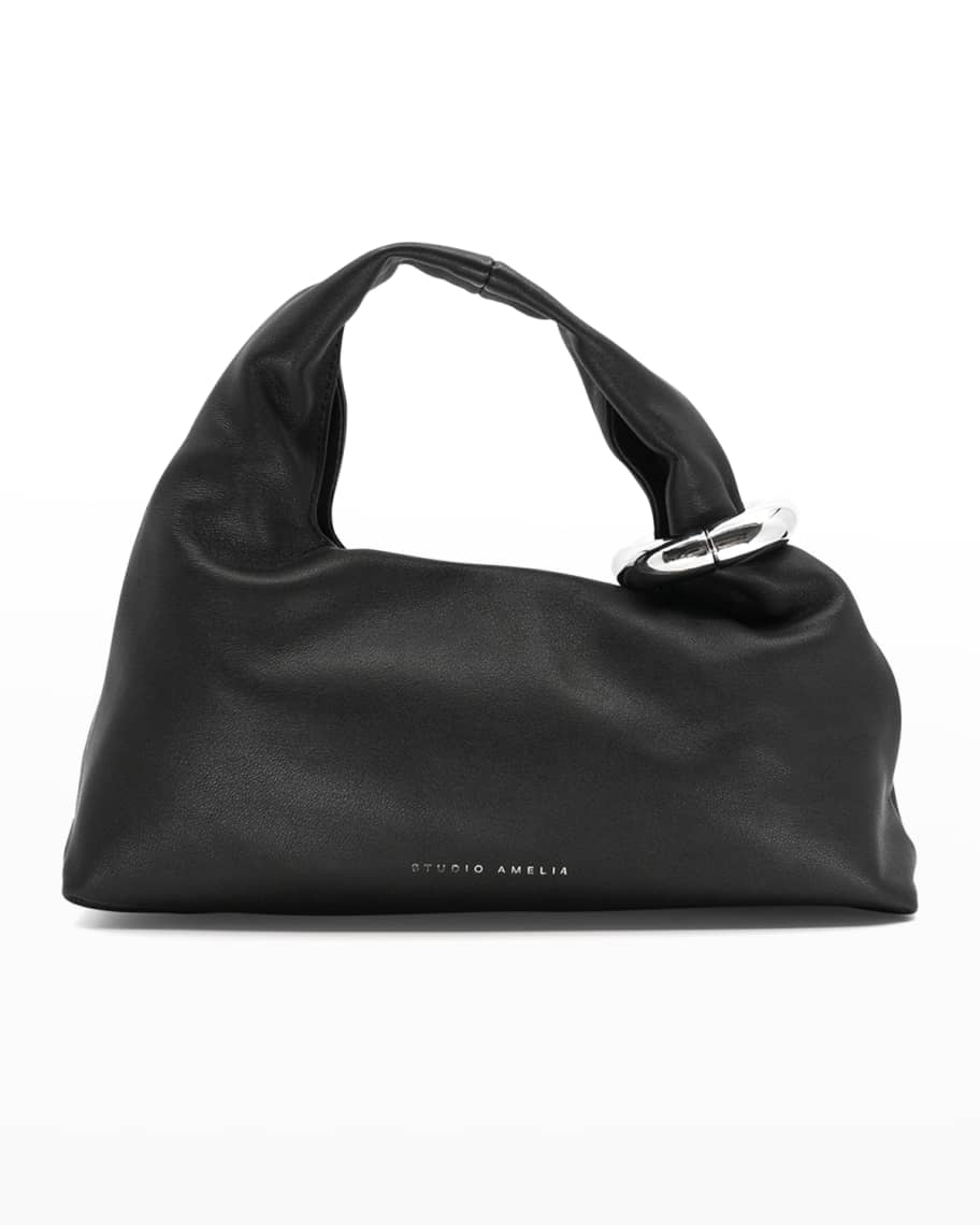 STUDIO AMELIA Helium Mini Leather Top-Handle Bag | Neiman Marcus