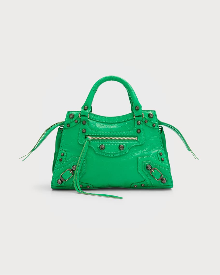 Balenciaga Cagole XS Leather TopHandle Bag Neiman Marcus