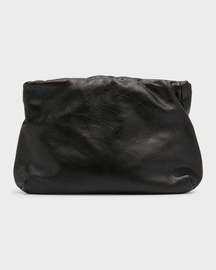 THE ROW Bourse Calfskin Clutch Bag