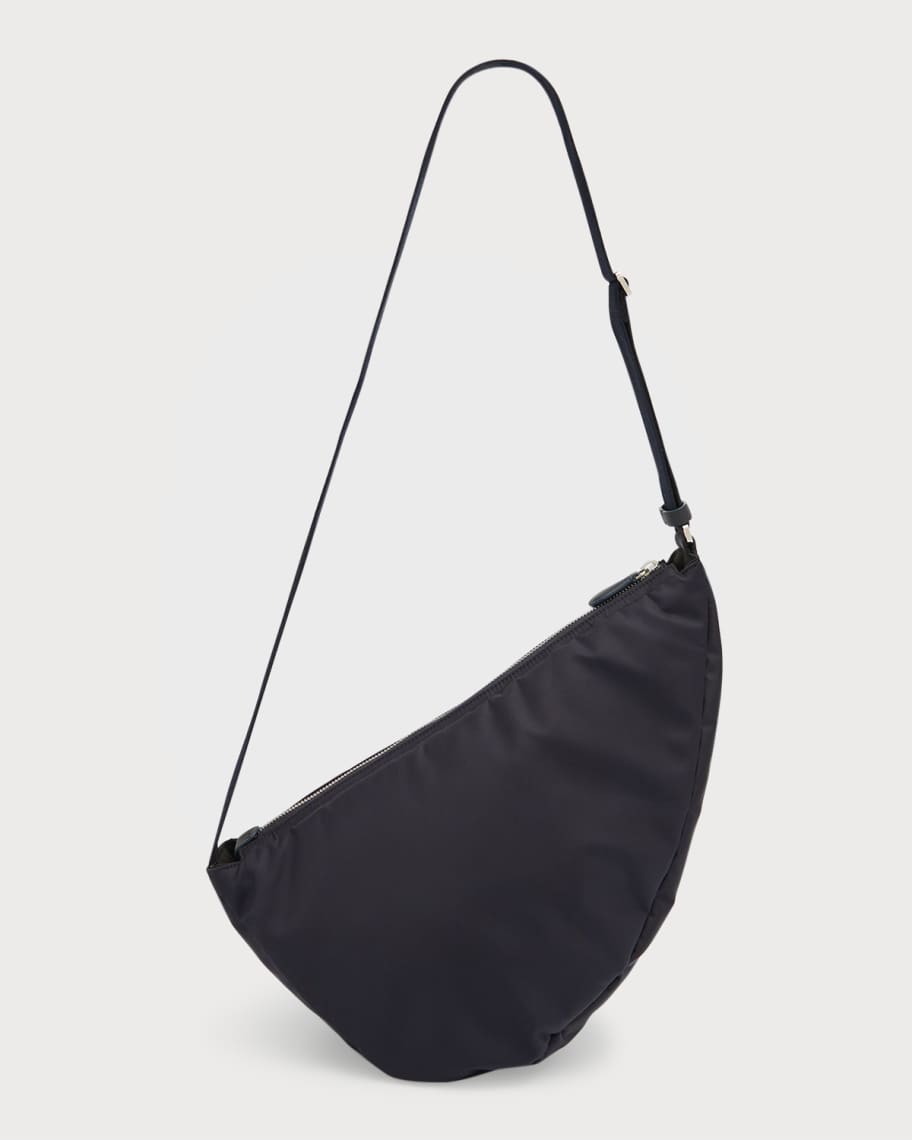 THE ROW Slouchy Banana Shoulder Bag in Nylon | Neiman Marcus