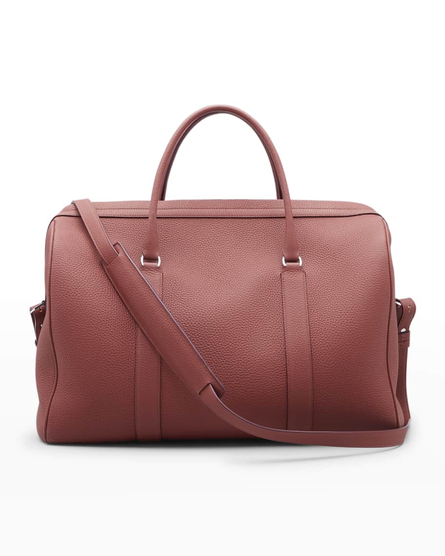 THE ROW Iowa Zip Duffel Bag in Leather | Neiman Marcus