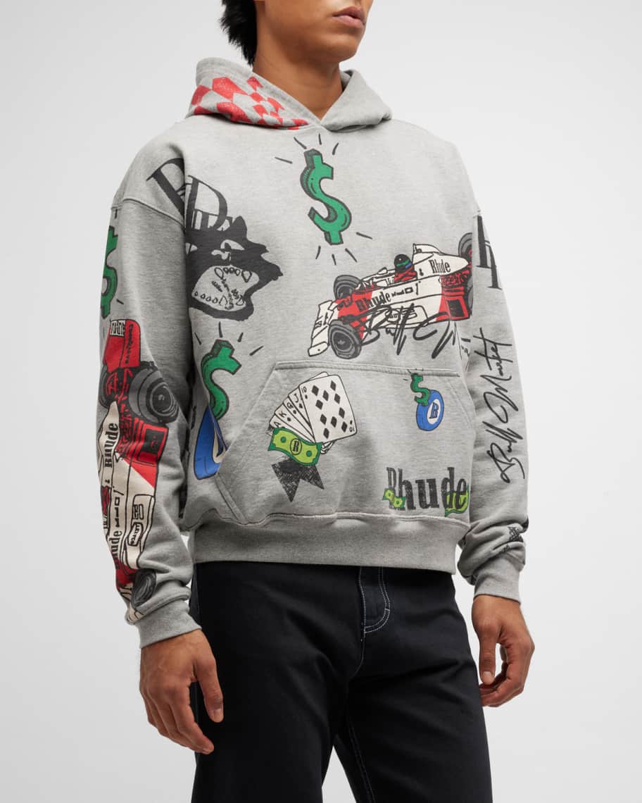 Rhude outlet doodle hoodie