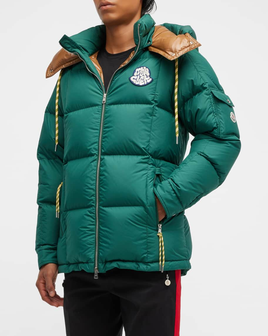 Moncler Men's Mariveles Short Puffer Parka | Neiman Marcus