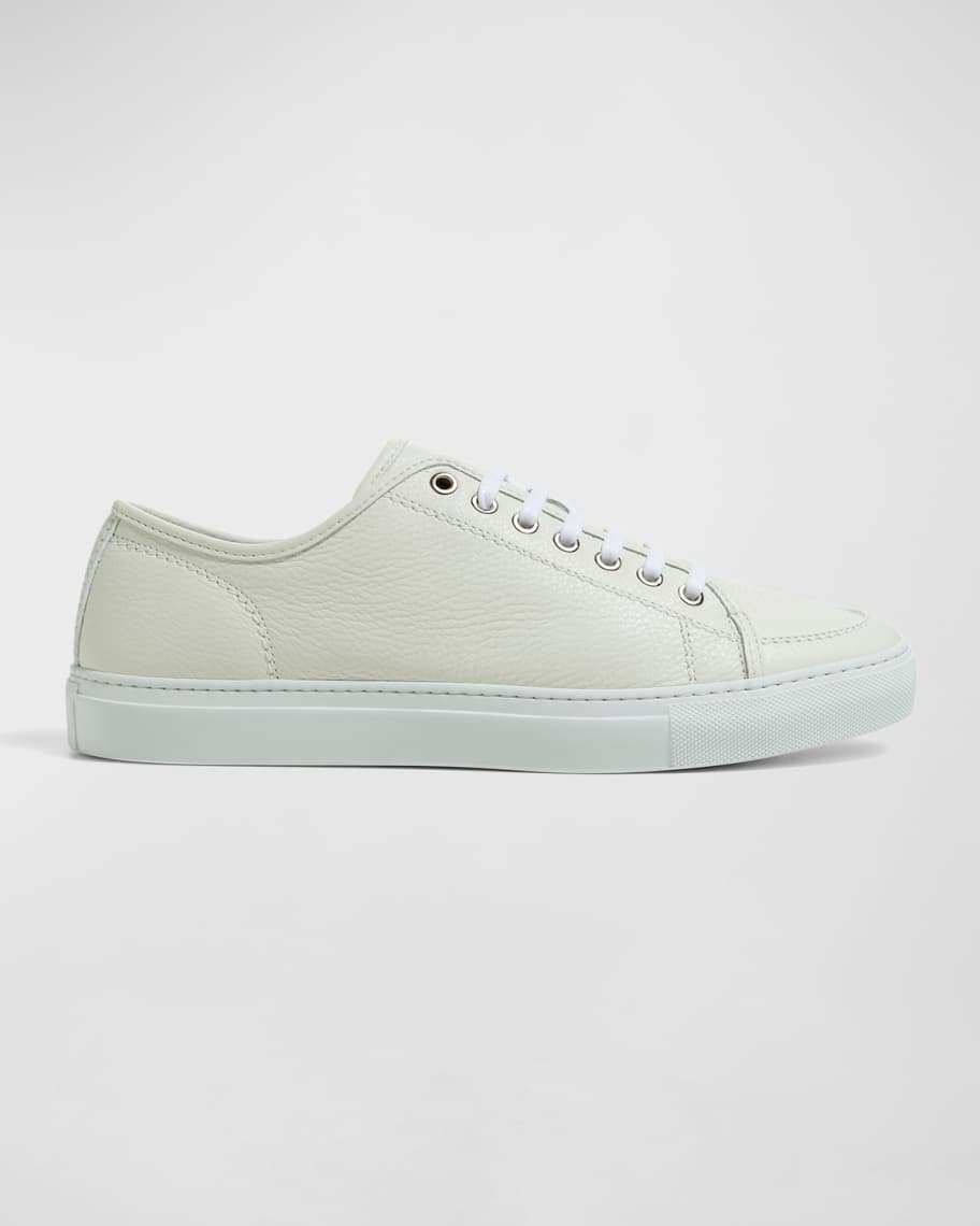スニーカー BRIONI Men Sneakers QHLW0LPA701 9090 White White suede and calf leather sneakers | Brioni® us Official