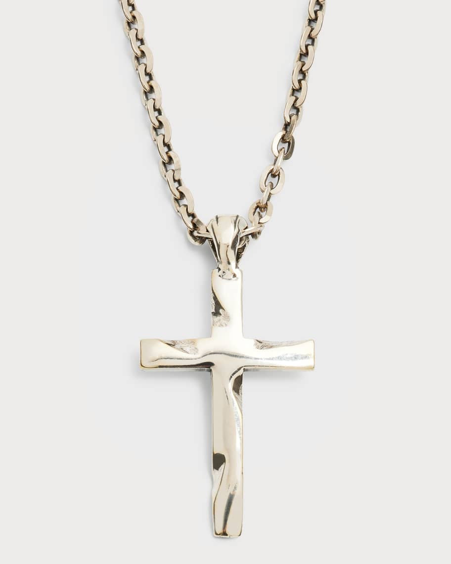 Neiman marcus cross hot sale necklace