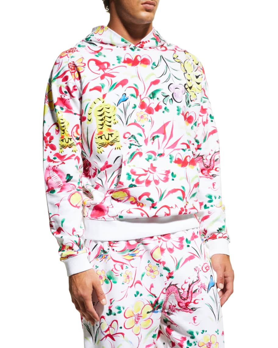 Kenzo multi logo hoodie deals