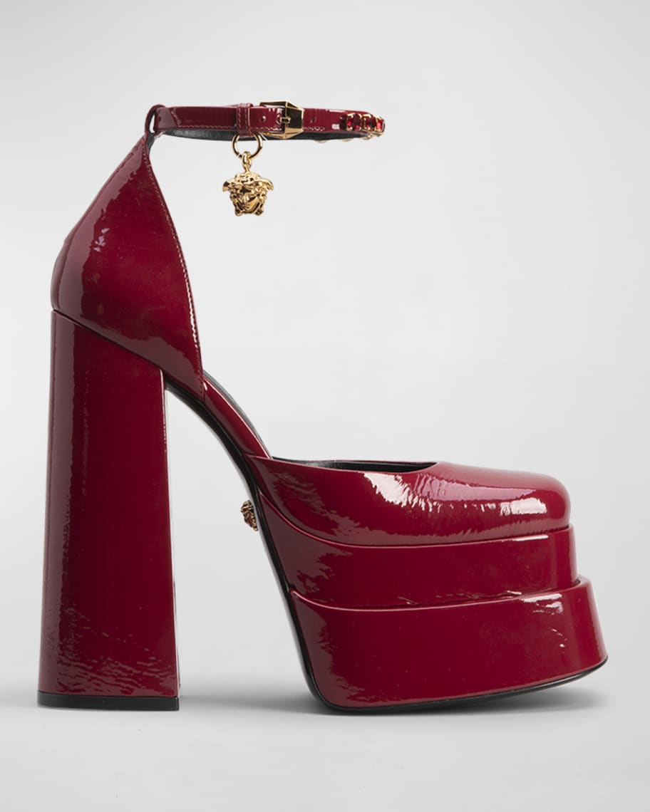 medusa aevitas platform pumps white
