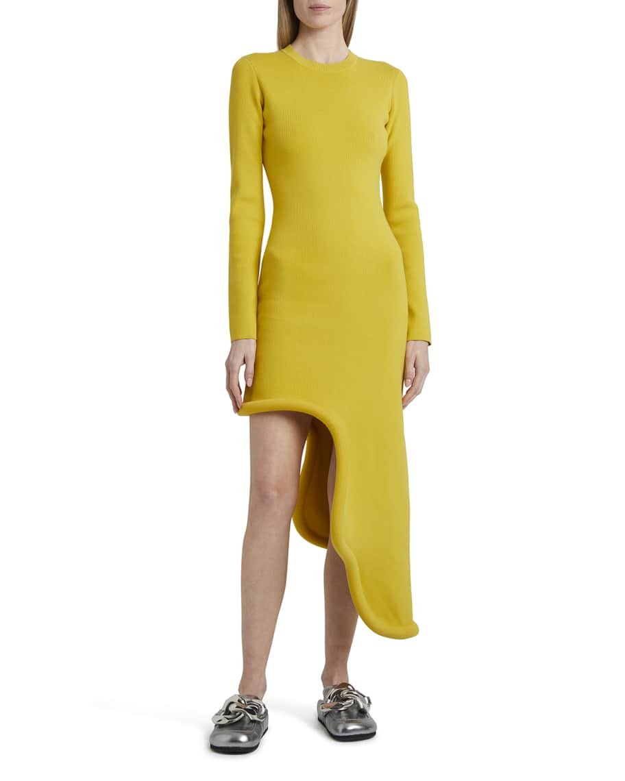 ワンピース Jw Anderson Chemisier Dress JW ANDERSON One-shoulder asymmetric stretch-jersey dress