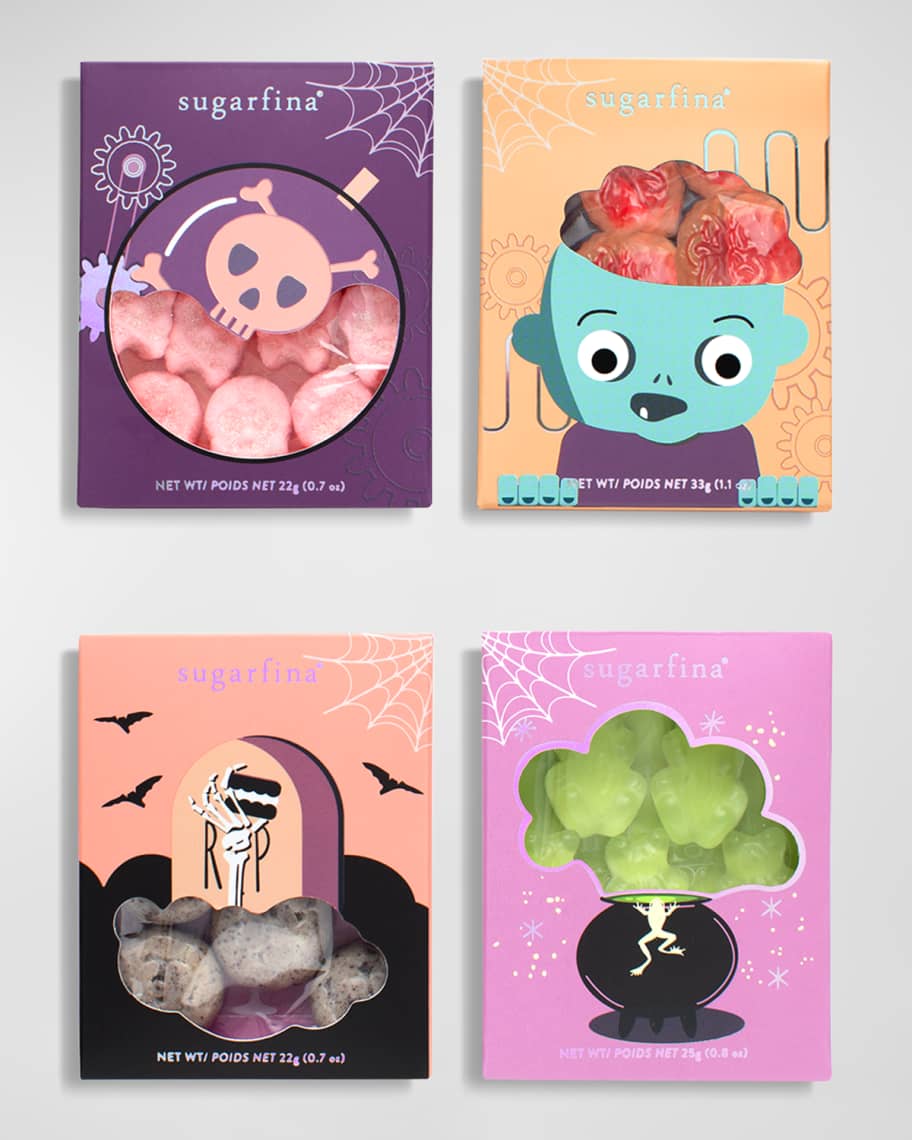 Sugarfina Spooky Halloween Friends 4piece Candy Taster Box Neiman Marcus