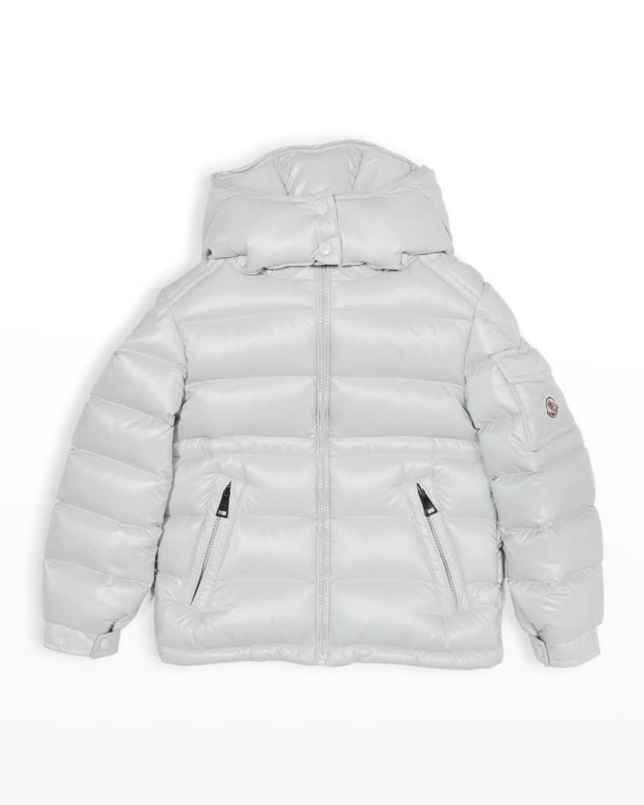 Moncler Girl's Marie Puffer Jacket, Size 4-6 | Neiman Marcus