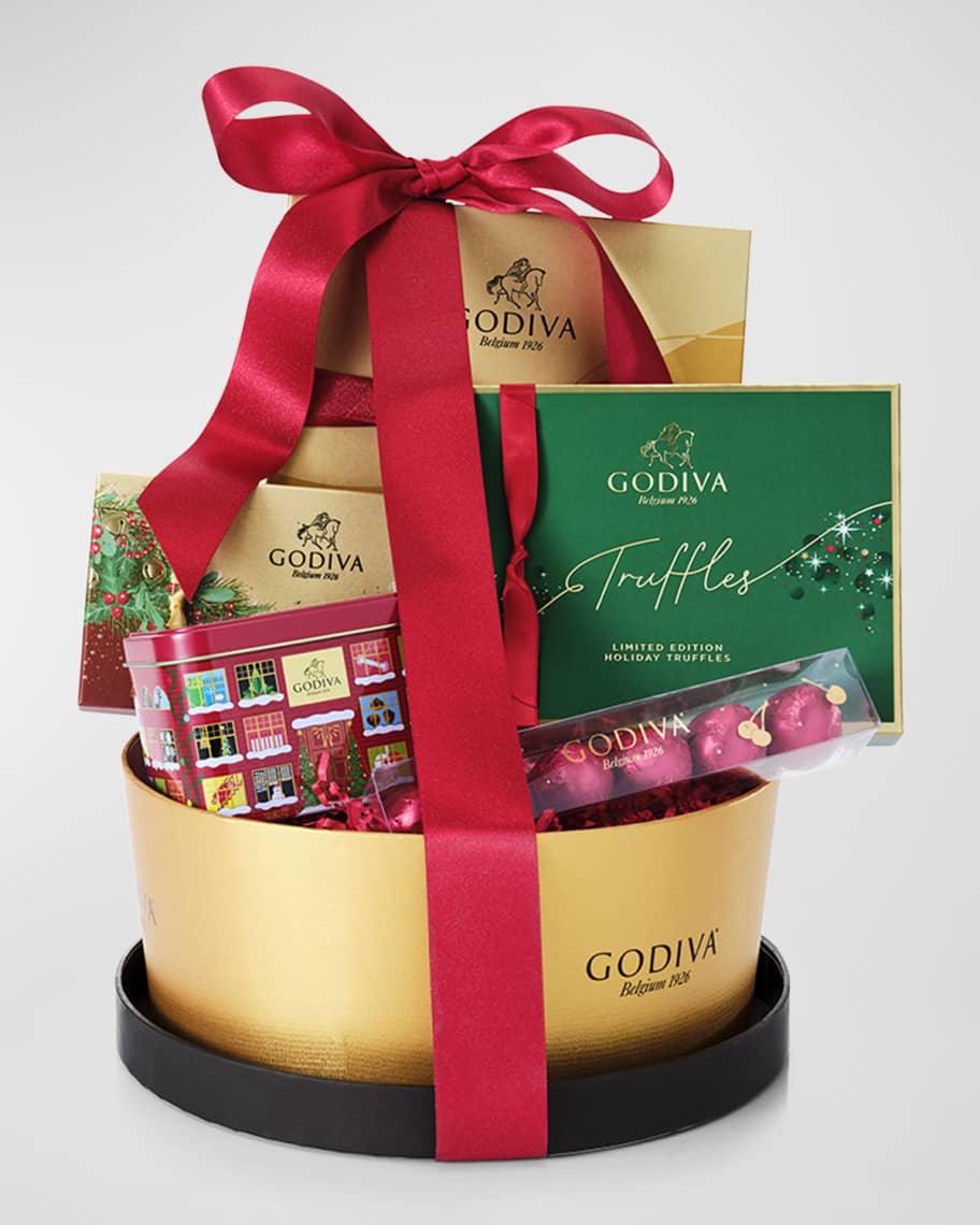 Godiva Chocolatier Home For The Holidays Basket Neiman Marcus