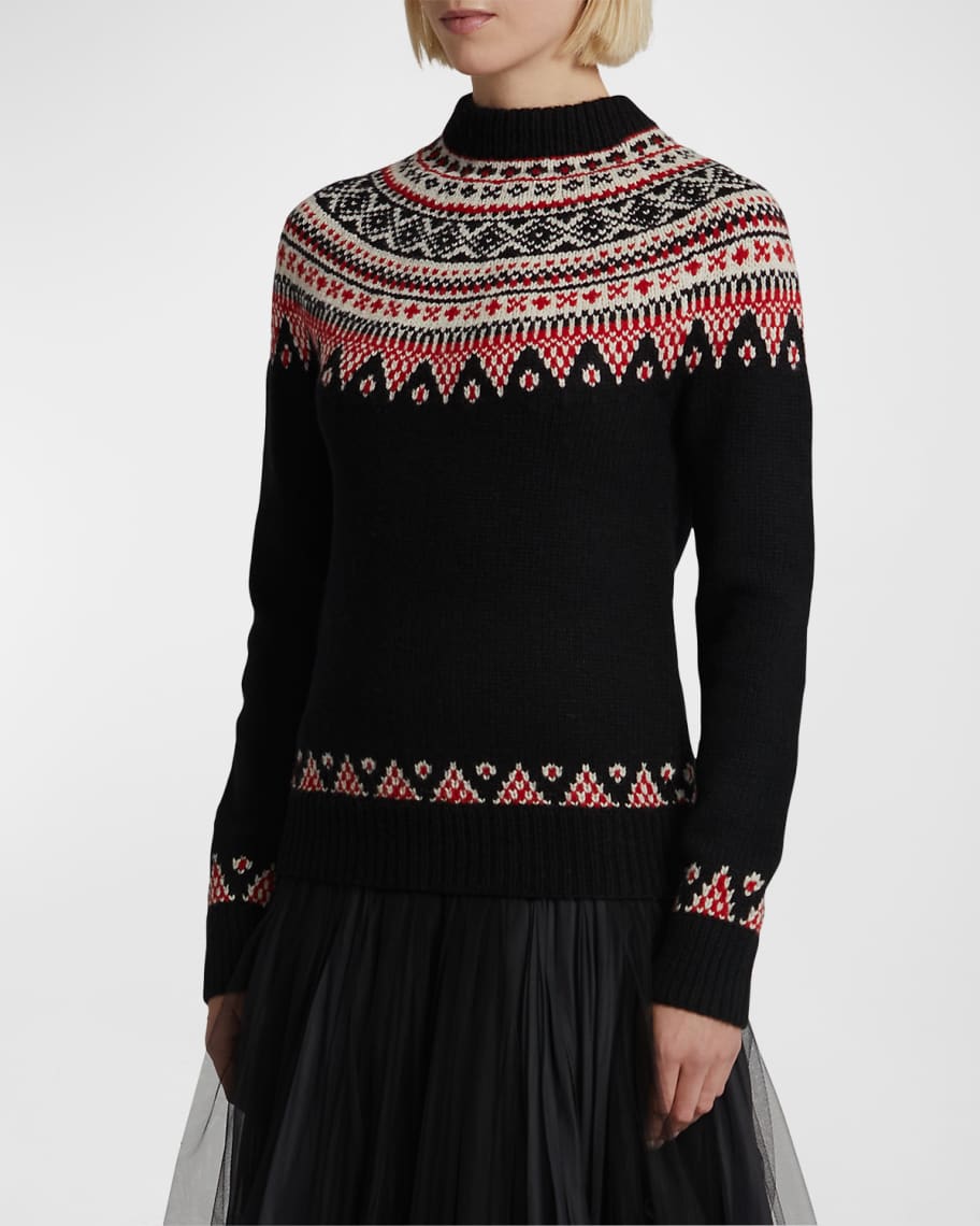 Prestigefyldte appel lån Ralph Lauren Collection Fair Isle Cashmere Sweater | Neiman Marcus
