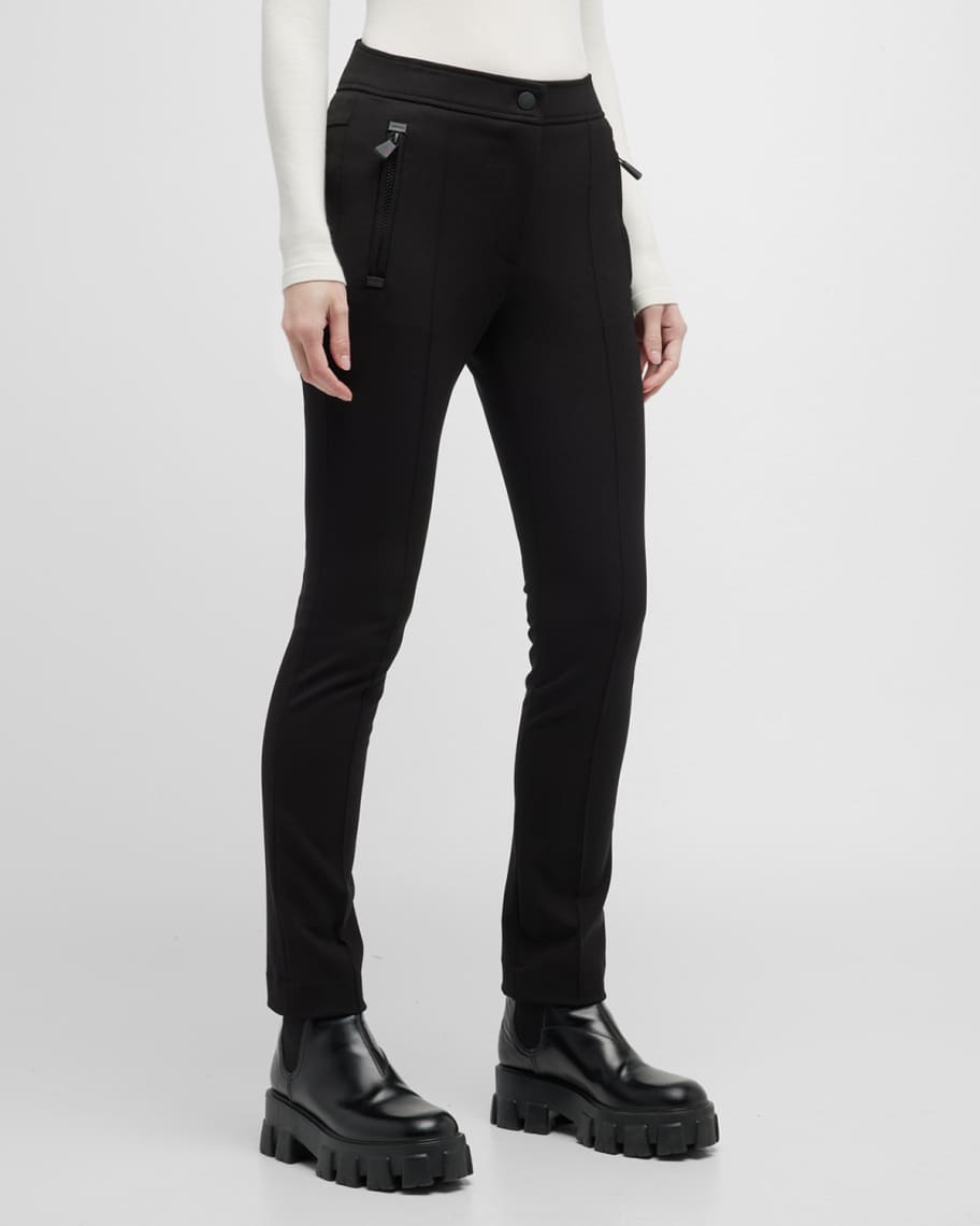 Moncler Grenoble Pintuck Skinny Twill Trousers