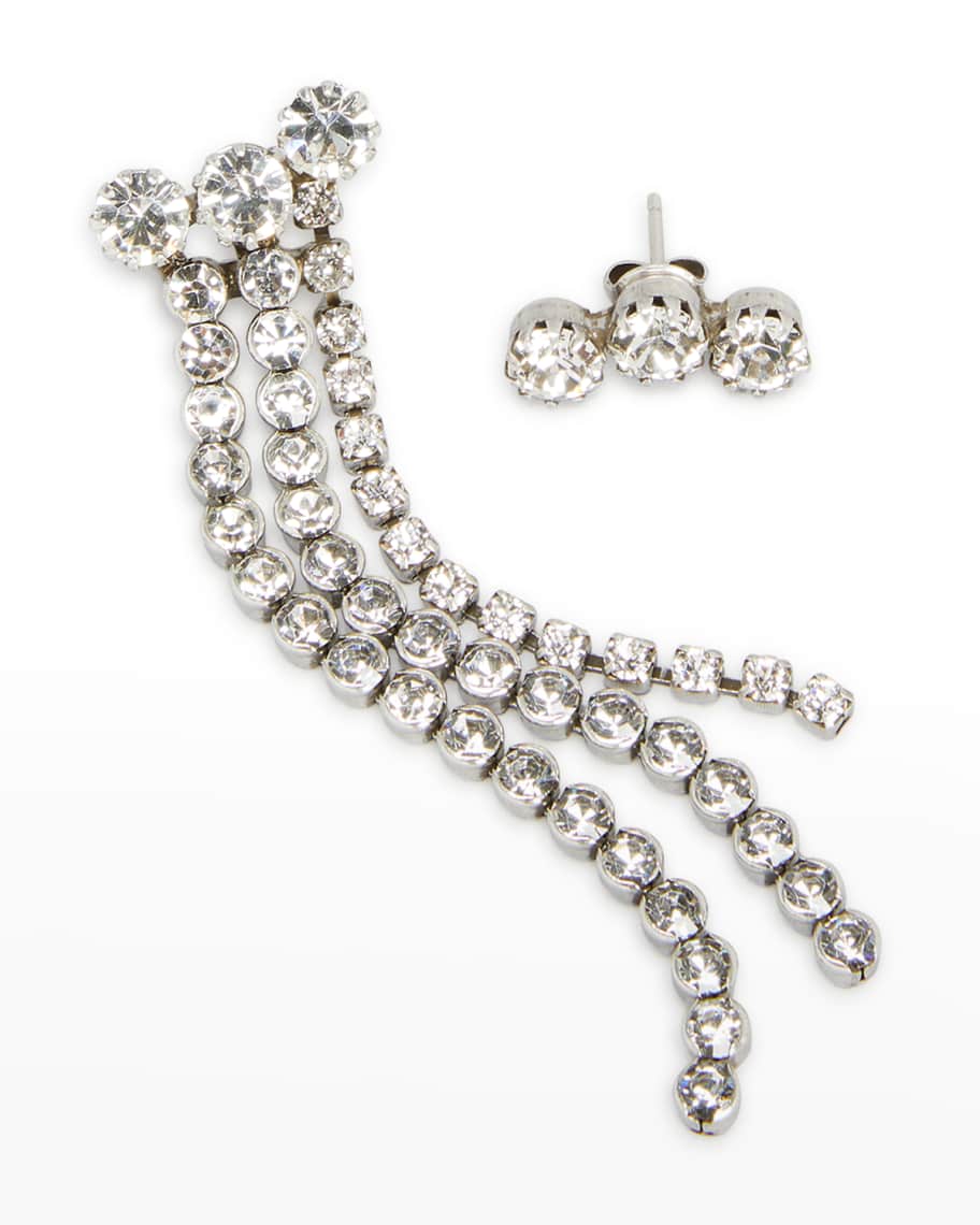 Isabel Marant Fringe and Stud Earrings | Neiman Marcus