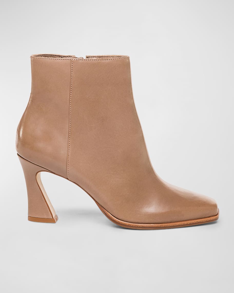 Image 1 of 5: Bowery Calfskin Ankle Booties