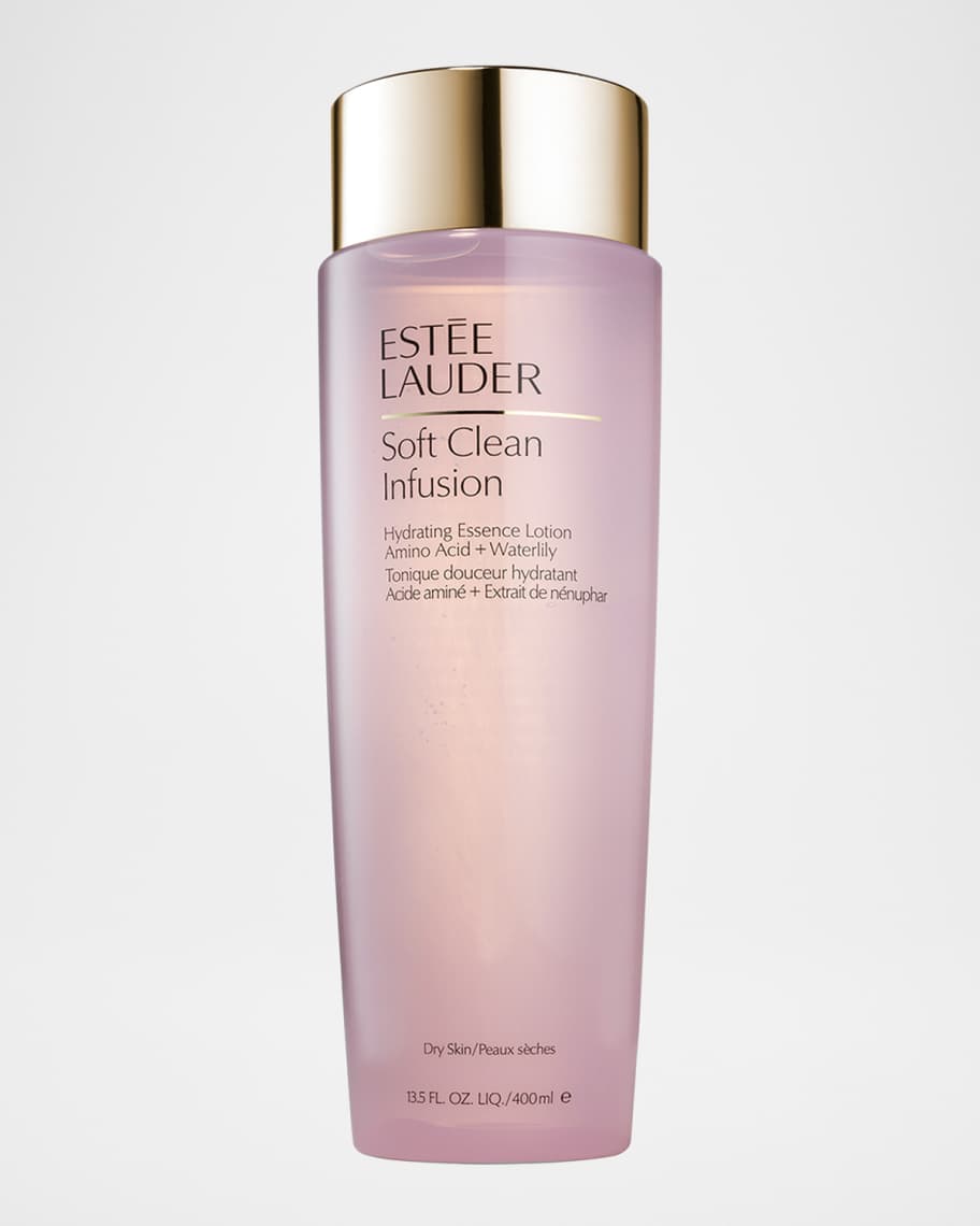 ESTEE LAUDER Essence 400ml クリームサービス付き Estee Lauder Soft Clean Infusion Hydrating Skin Essence Face