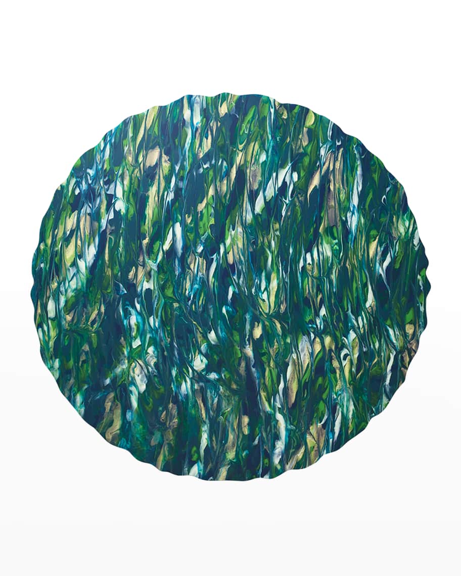 KIM SEYBERT ビーズマット/キムセイベルト プレースマット 未使用 Kim Seybert Marbled Placemat | Neiman Marcus