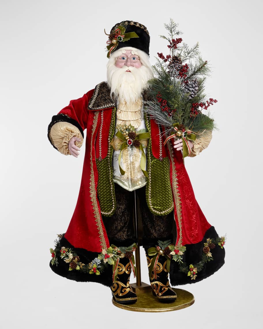 Mark Roberts Santa With Tree Christmas Figure Neiman Marcus