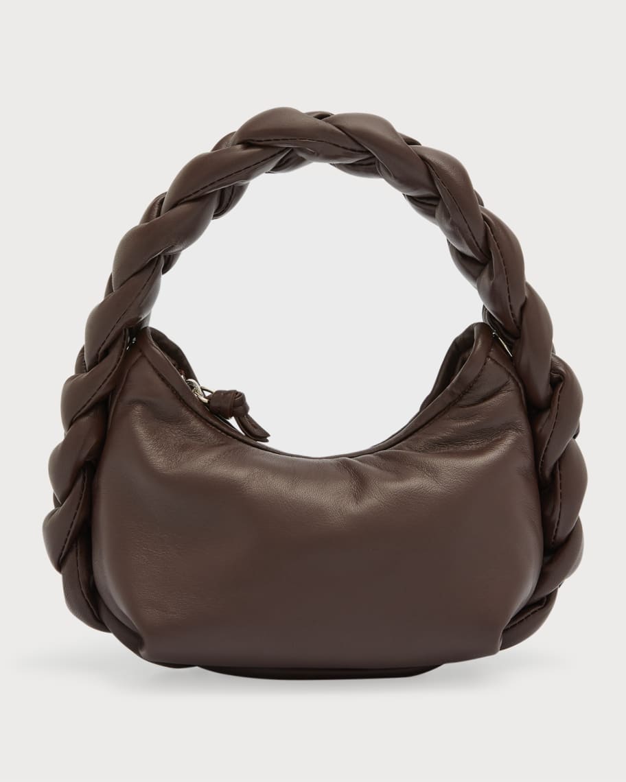 HEREU Espiga Mini Braided Top-Handle Bag