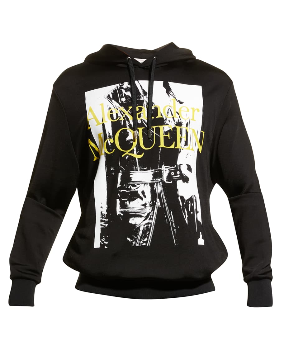 Alexander mcqueen hoodie discount mens