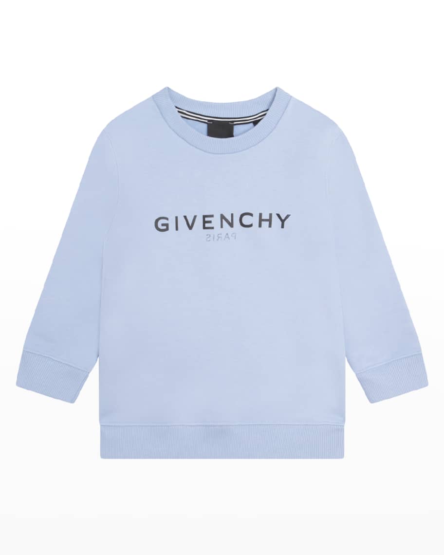 Givenchy Boy's Logo-Print Crewneck Sweatshirt, Size 4-6