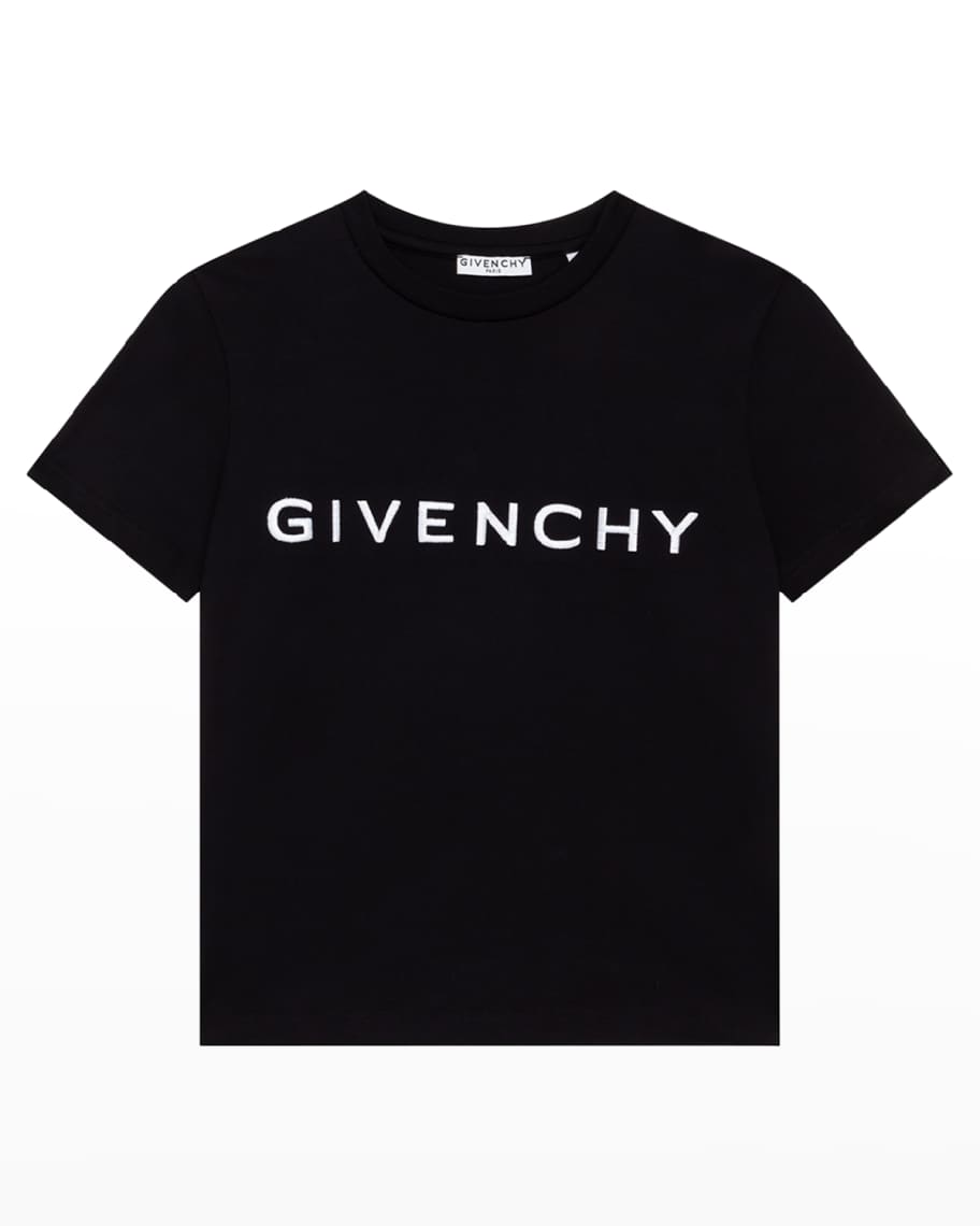 Givenchy Boy's Logo-Print T-Shirt, Size 4-6 | Neiman Marcus